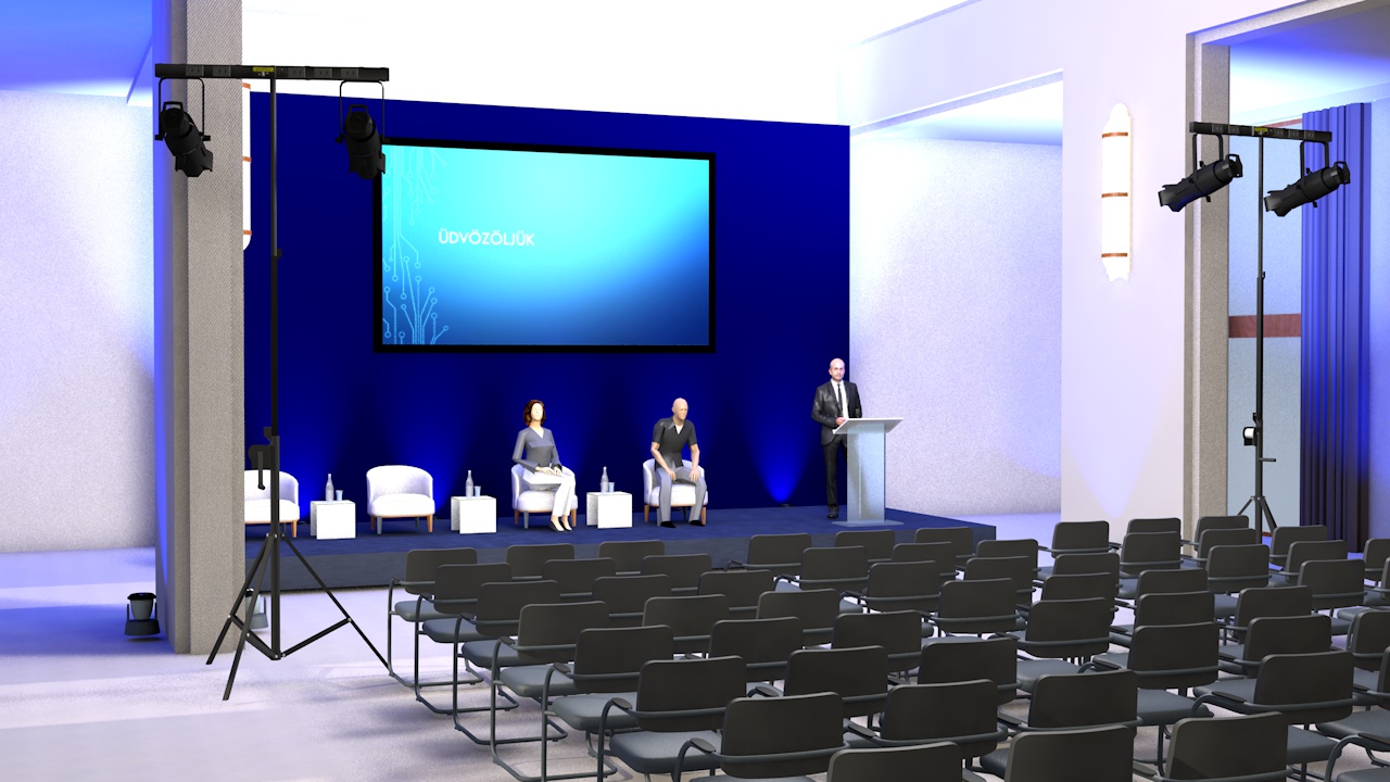 Photorealistic design for events