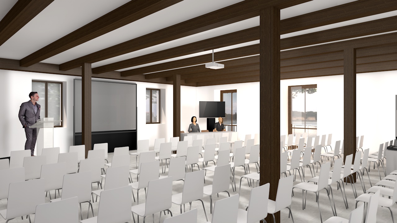 3D event visualisation Budapest